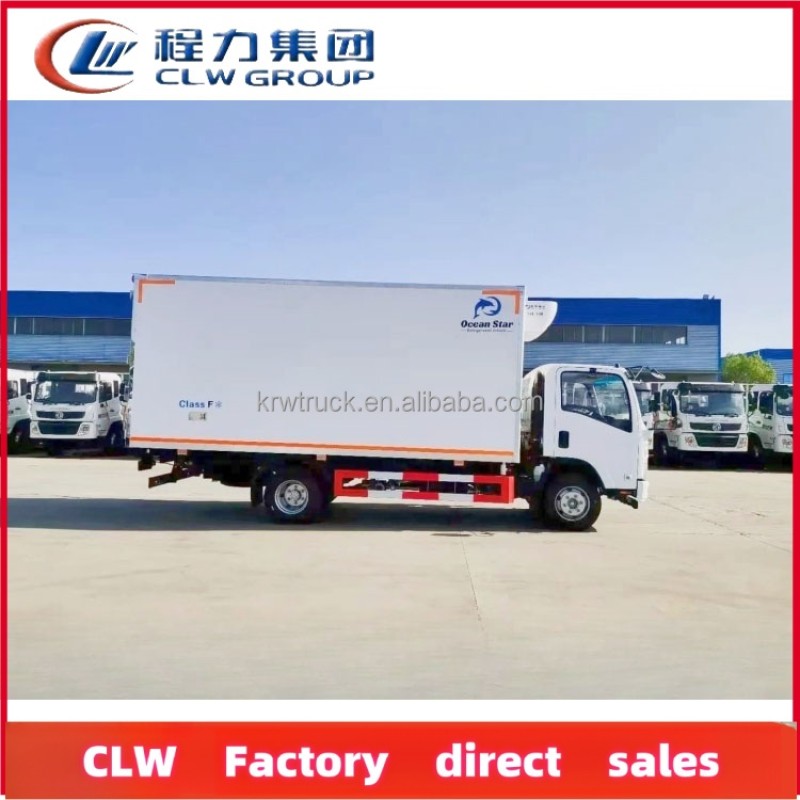 Refrigerated Truck Factory - Custom Isuzu 4x2 4 Ton Freezer