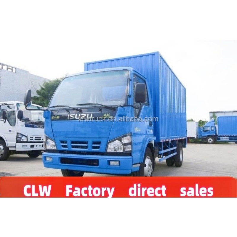 Cargo Truck Factory - Custom Isuzu 4x2 4ton Van Type Truck