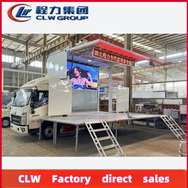Mobile Stage Factory - Custom Roadshow LED Stage Truck