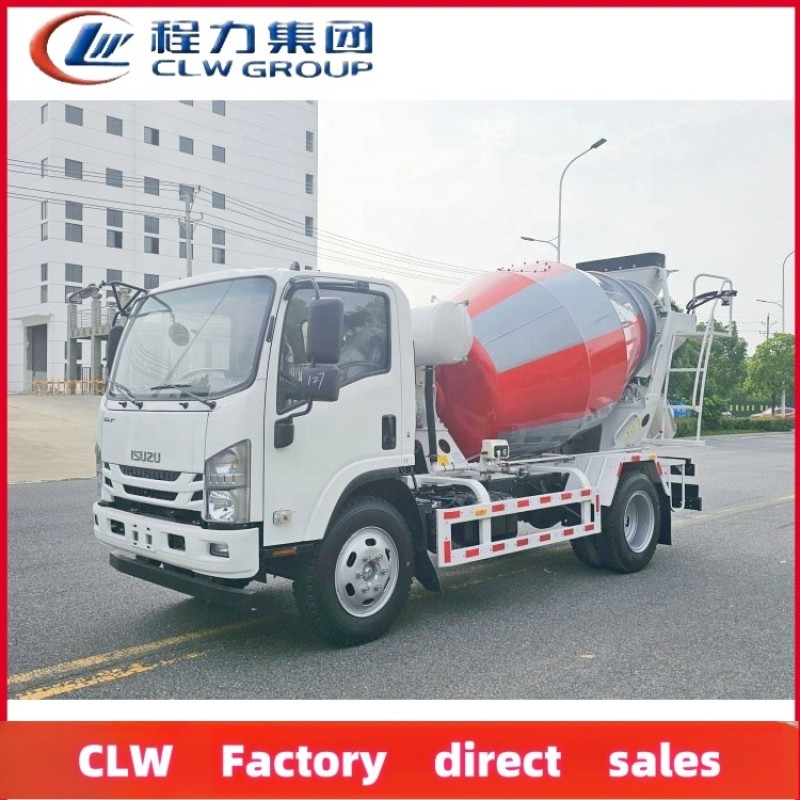 Concrete Mixer Factory - Custom 2025 Isuzu 2-5 Cbm Mixer