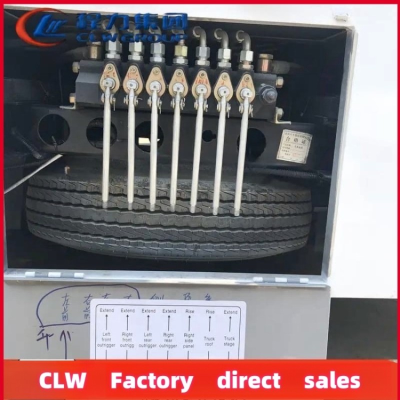 Mobile Stage Factory - Custom Foton 4x2 LED Advertising Truck