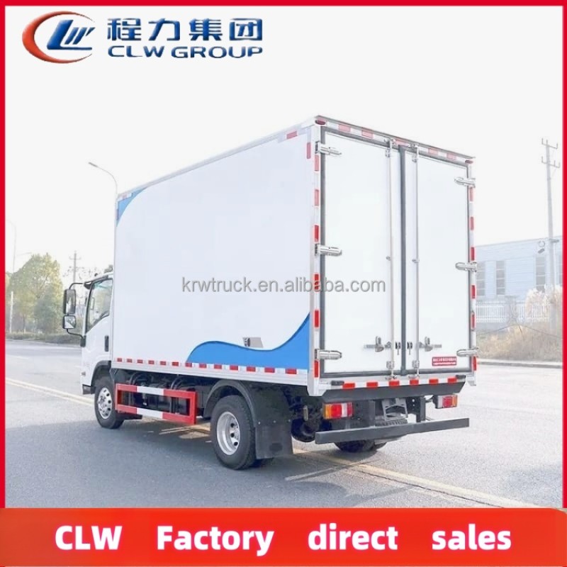 Refrigerated Truck Factory - Custom HOWO 6 Wheel 5 Ton