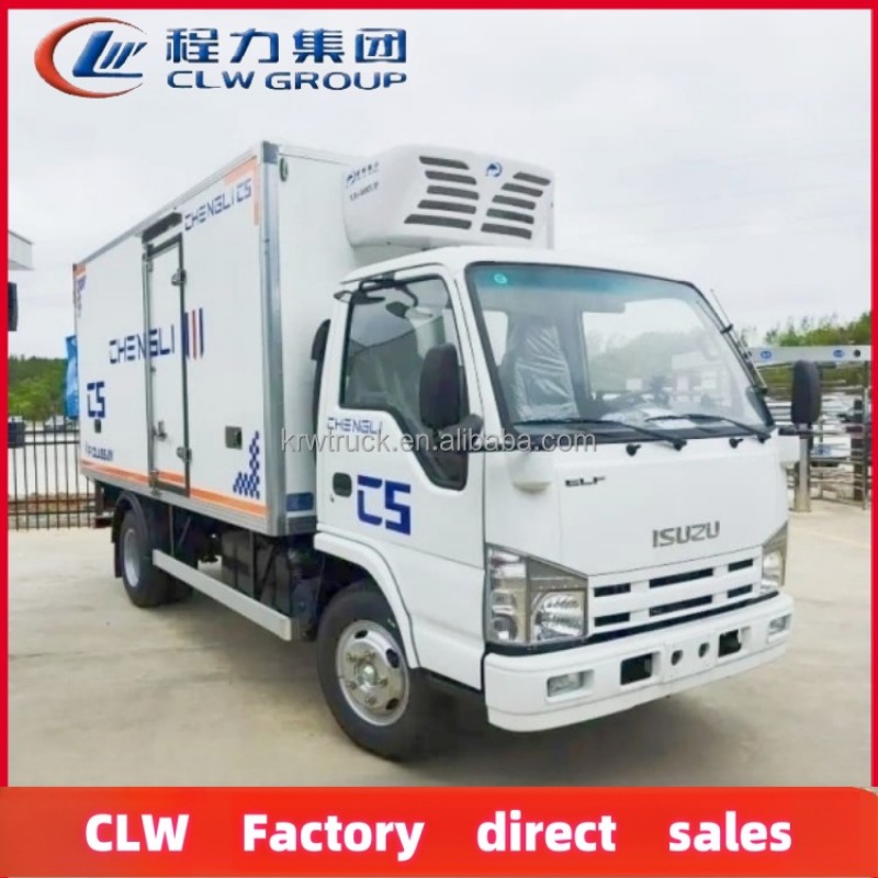 Refrigerated Truck Factory - Custom Isuzu 4ton Fish Transport