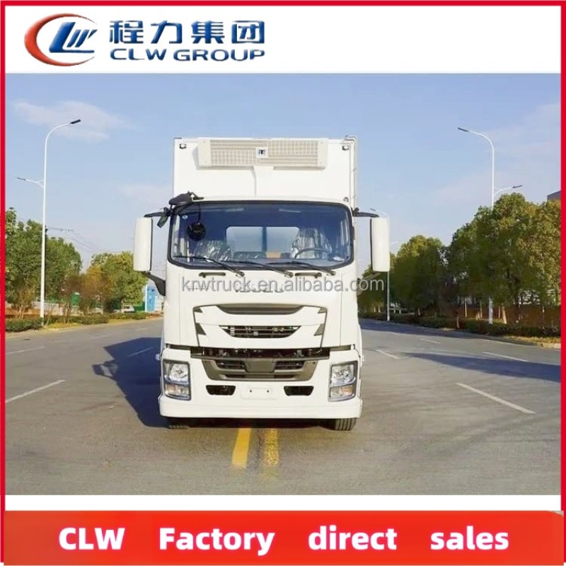 Refrigerated Truck Factory - Custom Isuzu 12ton Chiller Van