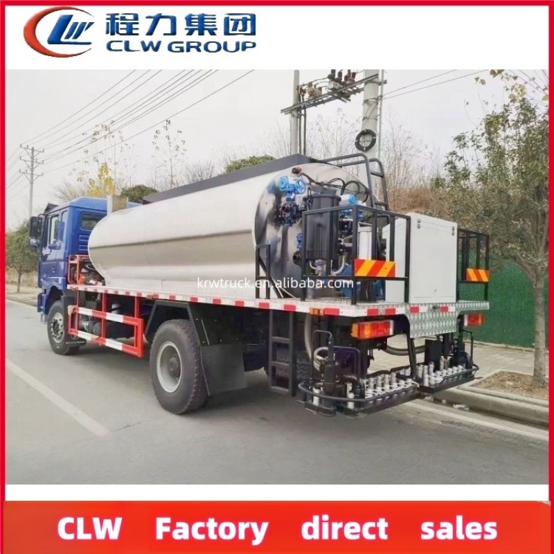 Asphalt Truck Factory - Custom SHACMAN 4x2 10000L Distributor
