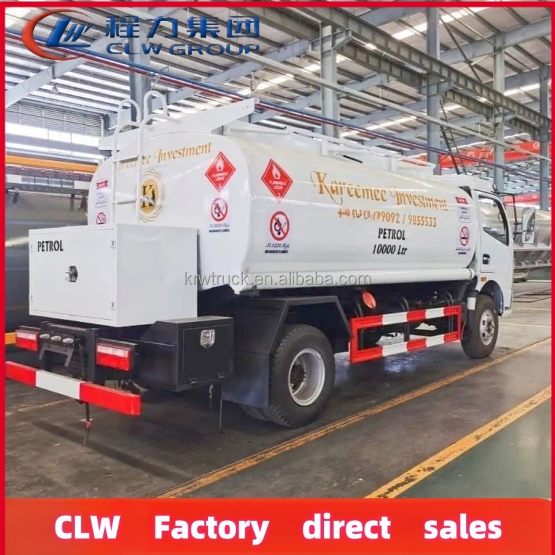 Fuel Tanker Factory - Custom HOWO 4x2 5T Oil Tank Truck