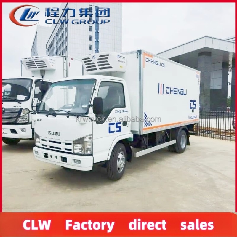 Refrigerated Truck Factory - Custom Isuzu 4ton Fish Transport