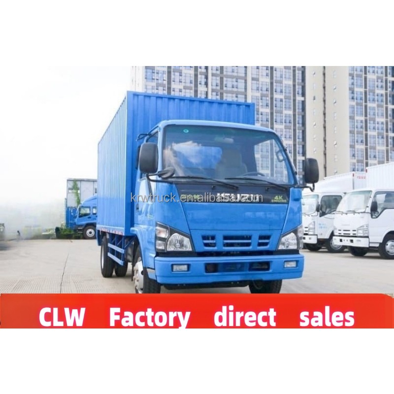 Cargo Truck Factory - Custom Isuzu 4x2 4ton Van Type Truck