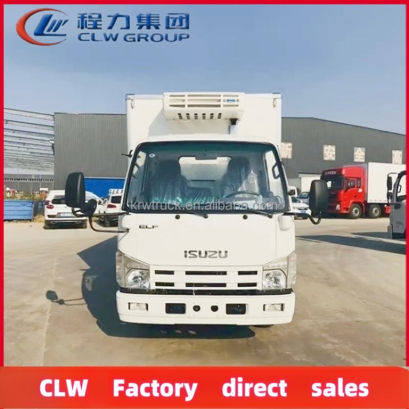 Refrigerated Truck Factory - Custom Isuzu 4 Ton Reefer Freezer
