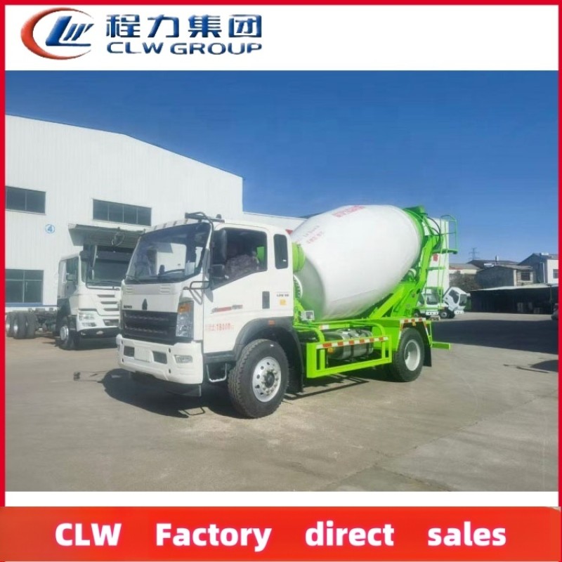 Concrete Mixer Factory - Custom HOWO 3-6cbm Self-Loading