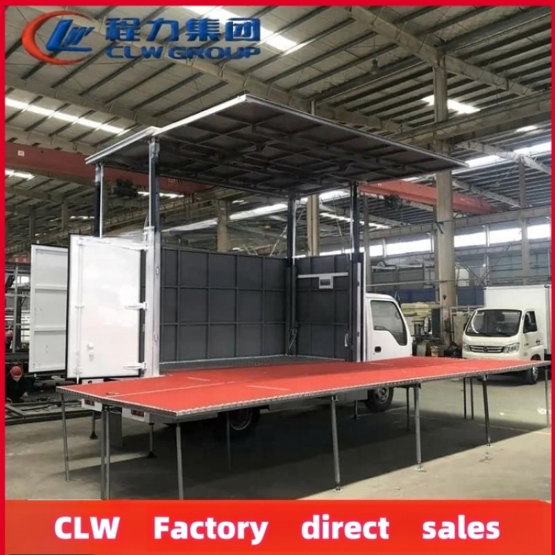 Mobile Stage Factory - Custom Foton 4x2 LED Advertising Truck