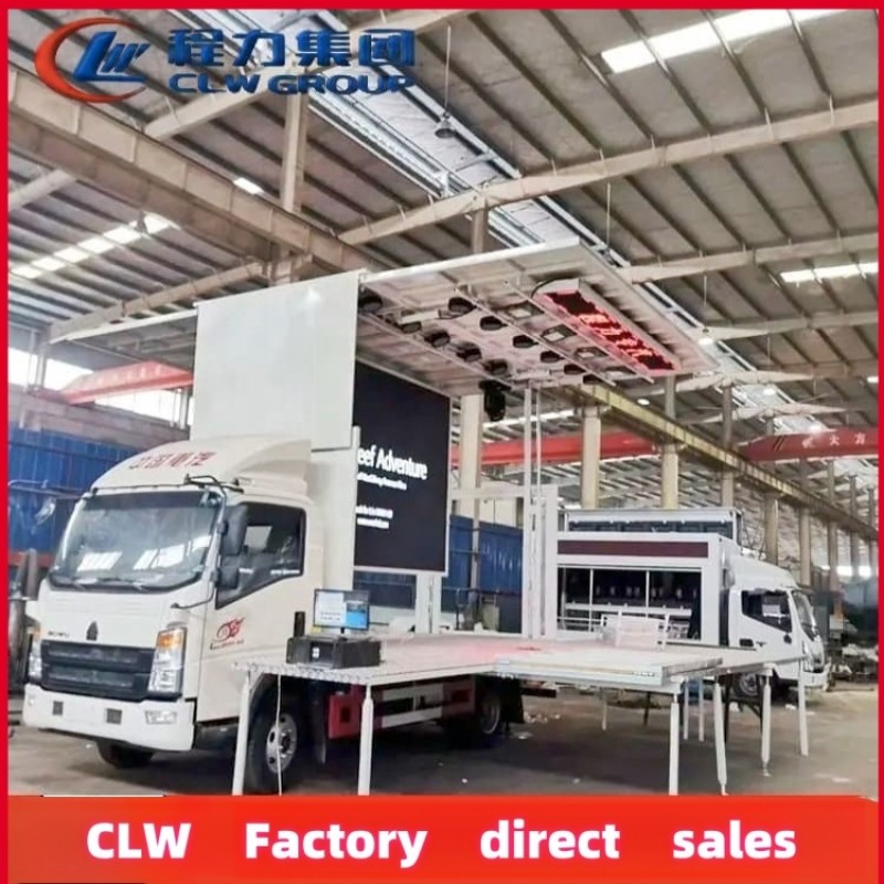 Mobile Stage Factory - Custom Roadshow LED Stage Truck