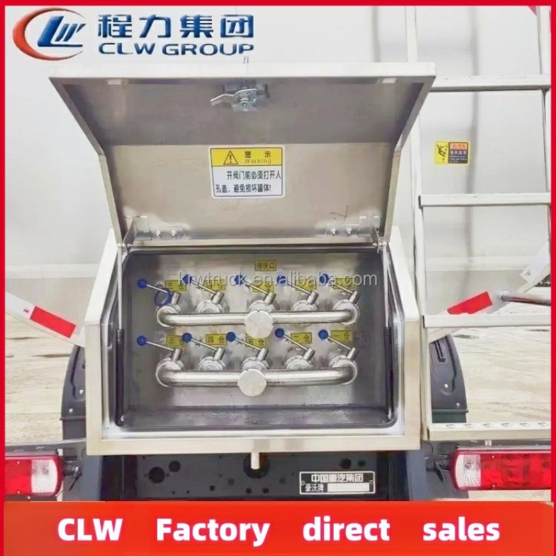 Milk Tanker Factory - Custom HOWO 5000L Fresh Milk Tanker