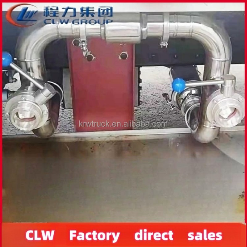 Milk Tanker Factory - Custom Dongfeng 4x2 5000l Milk Tanker