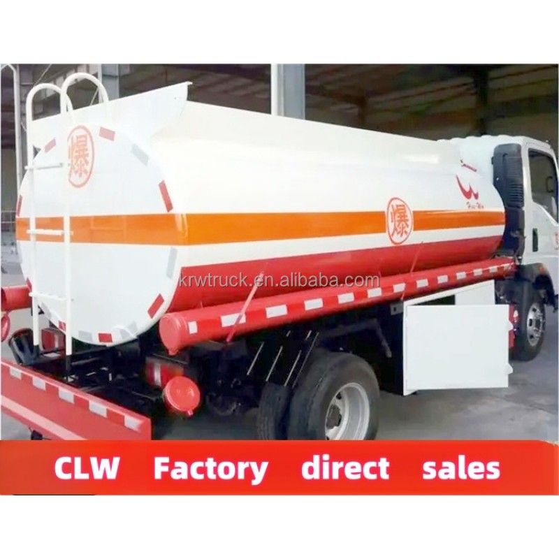 Fuel Tanker Factory - Custom HOWO 4x2 5000L Oil Tanker