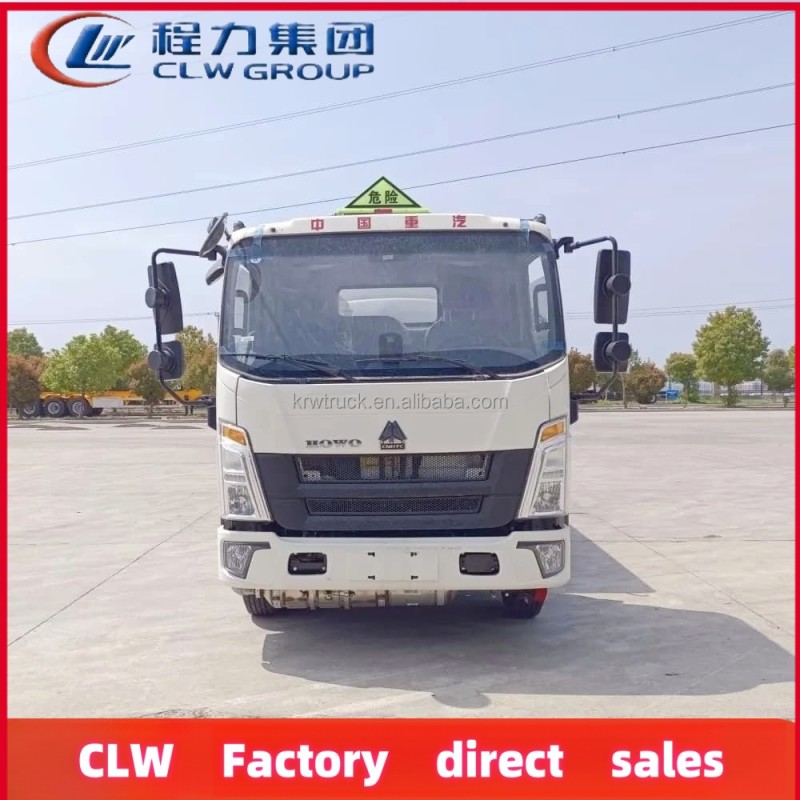 Fuel Tanker Factory - Custom HOWO 4x2 5T Oil Tank Truck