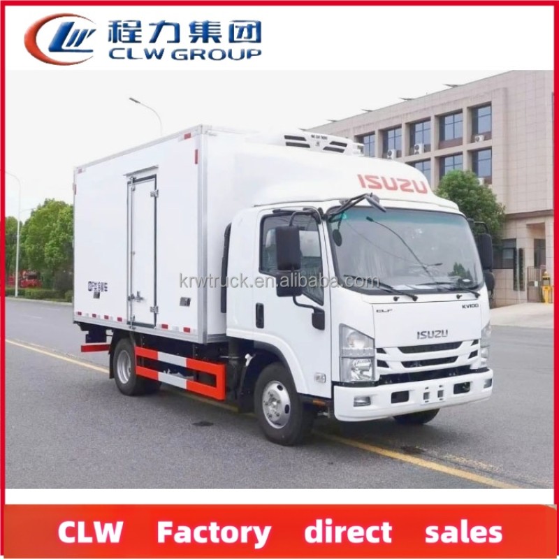 Refrigerated Truck Factory - Custom Isuzu 4x2 4M Box Freezer