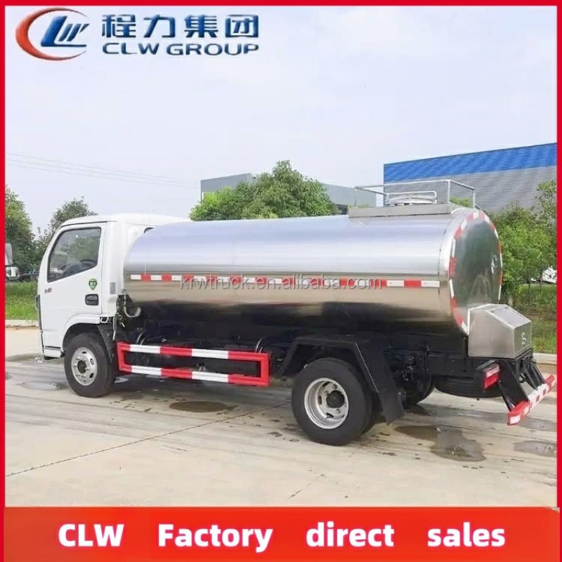 Milk Tanker Factory - Custom Dongfeng Mini 1500l Milk Tanker