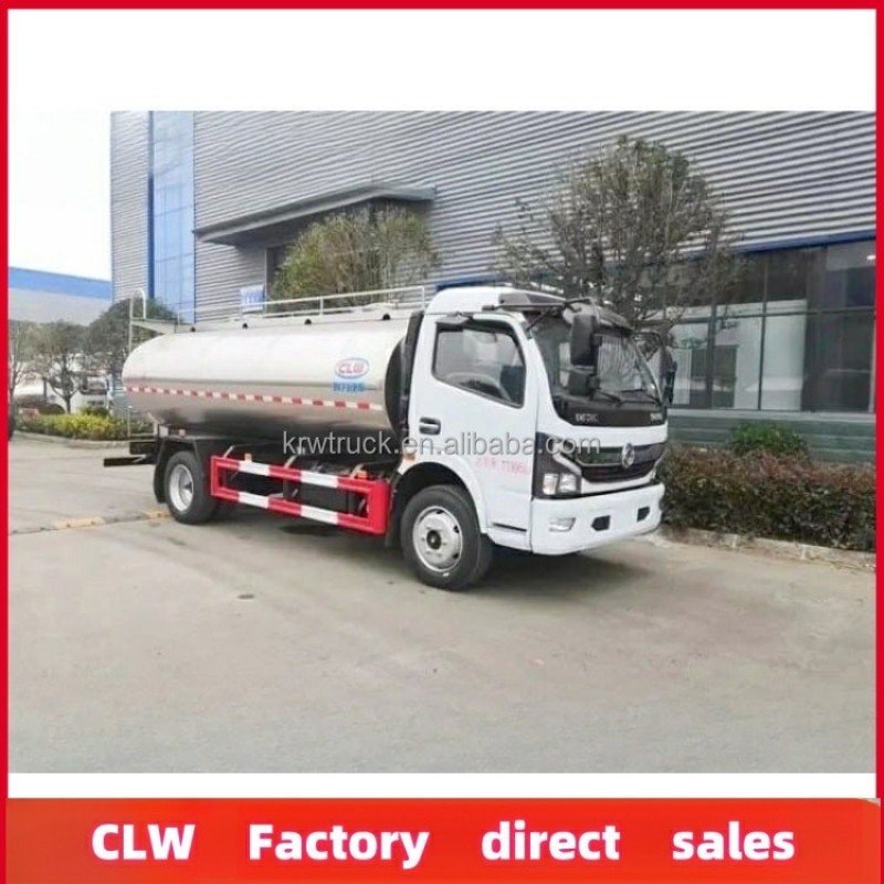 Milk Tanker Factory - Custom Dongfeng 5tons Milk Tanker
