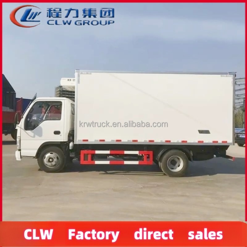 Refrigerated Truck Factory - Custom Isuzu 4 Ton Reefer Freezer