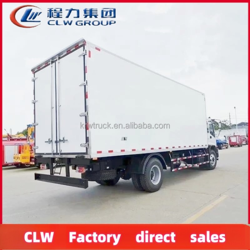 Refrigerated Truck Factory - Custom Isuzu 4x2 15 Ton Freezer