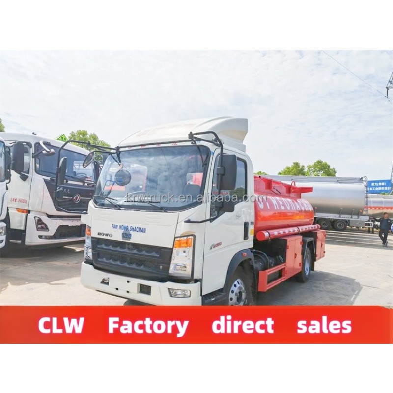 Fuel Tanker Factory - Custom HOWO 4x2 4 Ton Oil Tanker