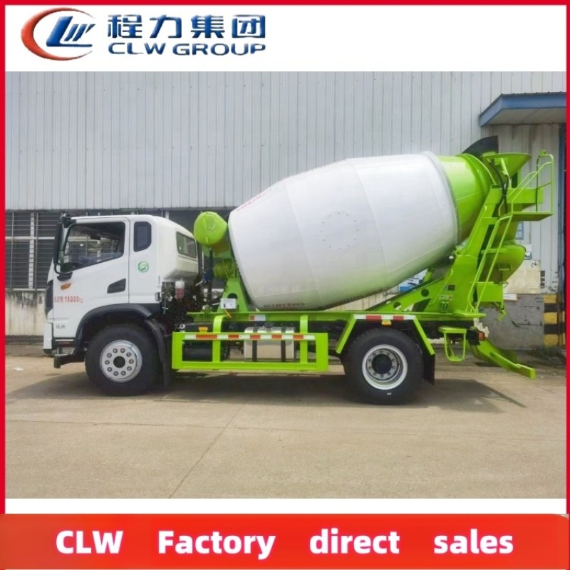 Concrete Mixer Factory - Custom 4m3 DongFeng Mixer Pump