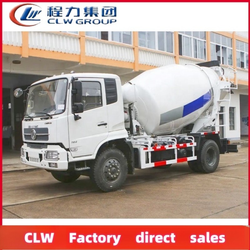 Concrete Mixer Factory - Custom Dongfeng 4x2 4-7 Cubic Mixer