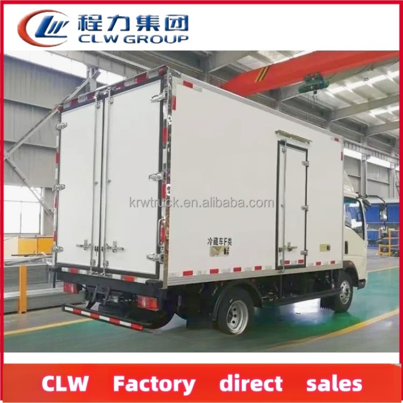 Refrigerated Truck Factory - Custom Isuzu 5T Refrigerator Van
