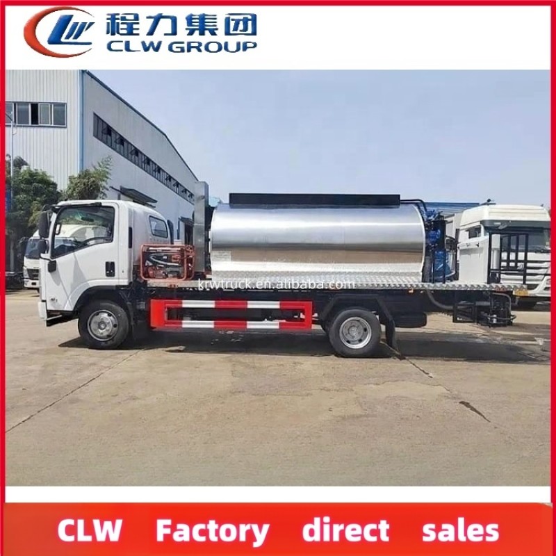 Asphalt Truck Factory - Custom Isuzu 8cbm Bitumen Sprayer
