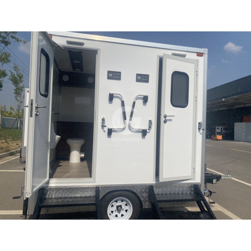 Restroom Trailer Factory - Luxury Shower Bathroom Toilet Mobile Trailer