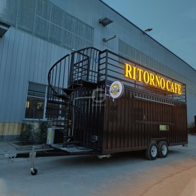 Food Truck Manufacturer - Hot Dog Shawarma Mobile Catering Van Fully Equipped