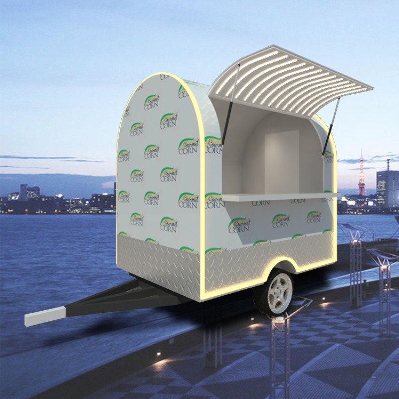 Food Trailer Supplier - Best-selling Waffle Caravan BBQ Hot Dog Trailer