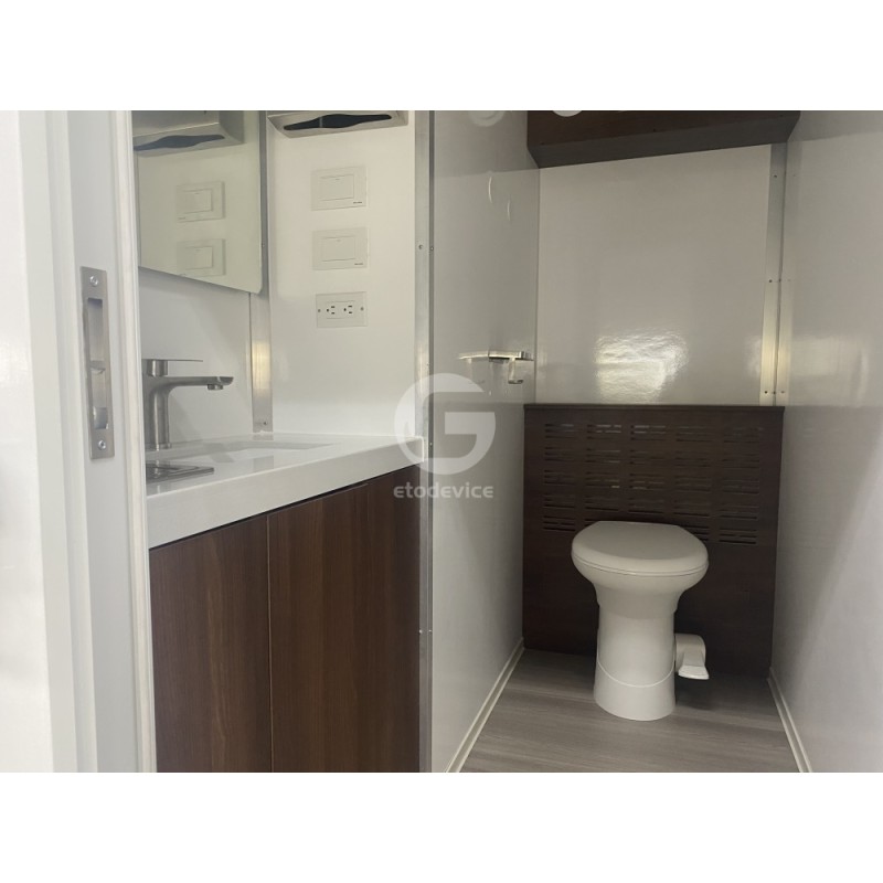 Portable Toilet Factory - Custom Steel Skid Mobile Toilet Trailer Australia