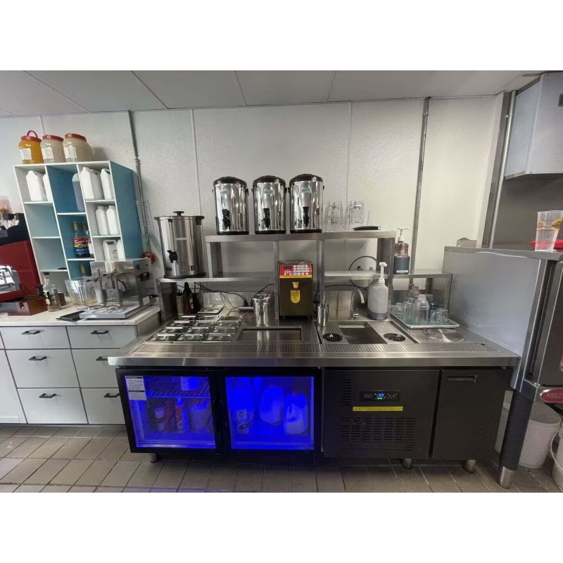 Tea Counter Supplier - Wholesale Factory Made Boba Tea Service Table