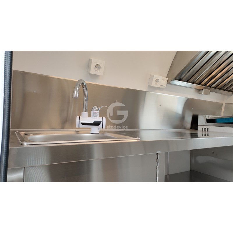 Food Cart Factory - New Design American Shawarma Cart with Food Stand