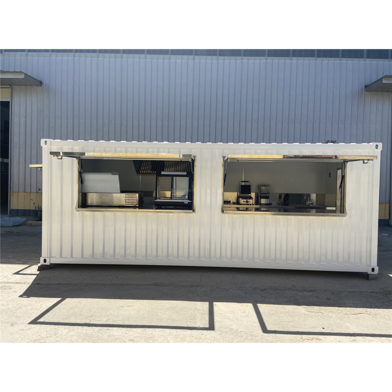 Container Kiosk Supplier - Modular Prefab Drive-through Food Kiosk Booth