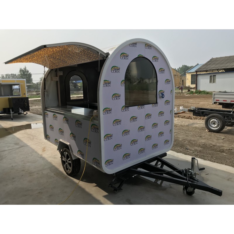 Food Trailer Supplier - Best-selling Waffle Caravan BBQ Hot Dog Trailer