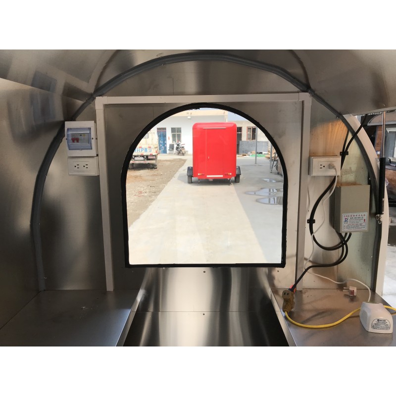 Food Trailer Supplier - Best-selling Waffle Caravan BBQ Hot Dog Trailer