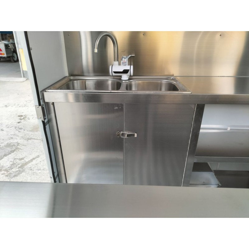 Food Trailer Manufacturer - Mini Round Mobile Street Food Truck for Sale