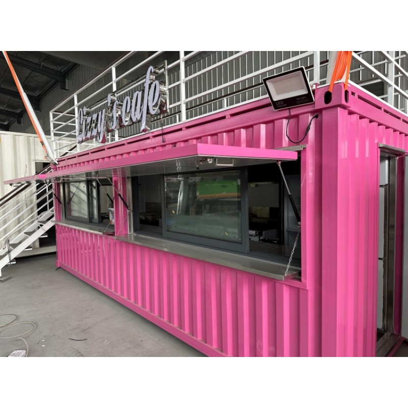 Mobile Bar Manufacturer - Prefab Customized Shipping Container Coffee Shop