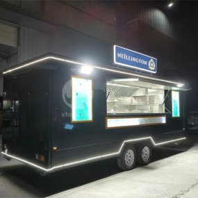 BBQ Trailer Supplier - Towable Mobile BBQ Stocked Food Trailers