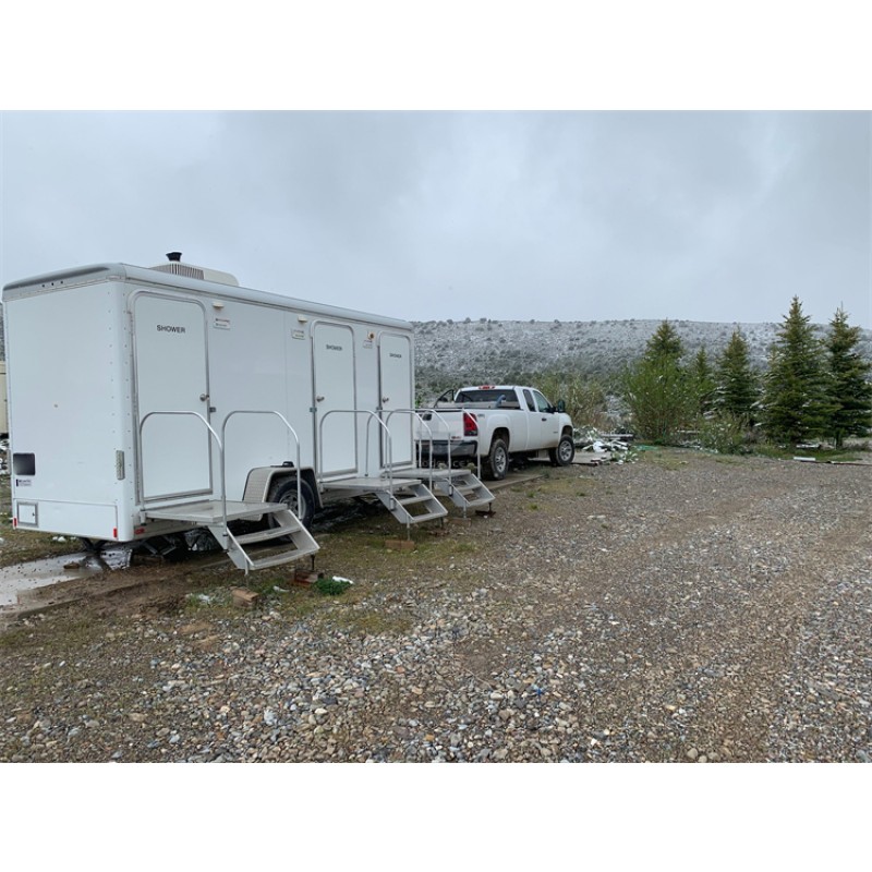 Restroom Trailer Factory - Movable Customized Prefab Mobile Toilet