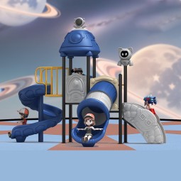 Amusement Park Set Factory - Popular Modern Metal Commercial Slide Set