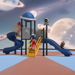 Outdoor Playground Manufacturer - Kindergarten Eco Friendly Plastic Slide