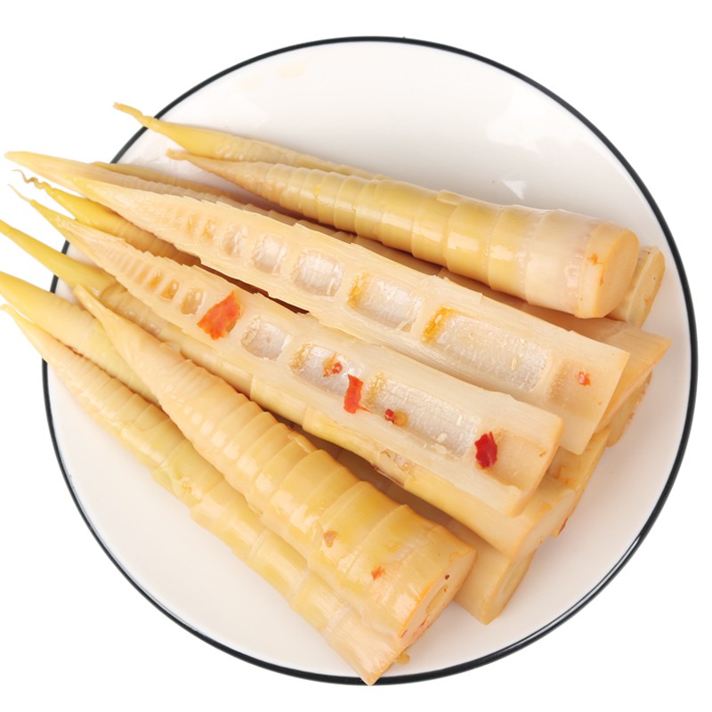 Open Bag Ready-to-eat Net Red Hand Pick Pickled Pepper Bamboo Shoots Casual Bamboo Shoots Snacks
