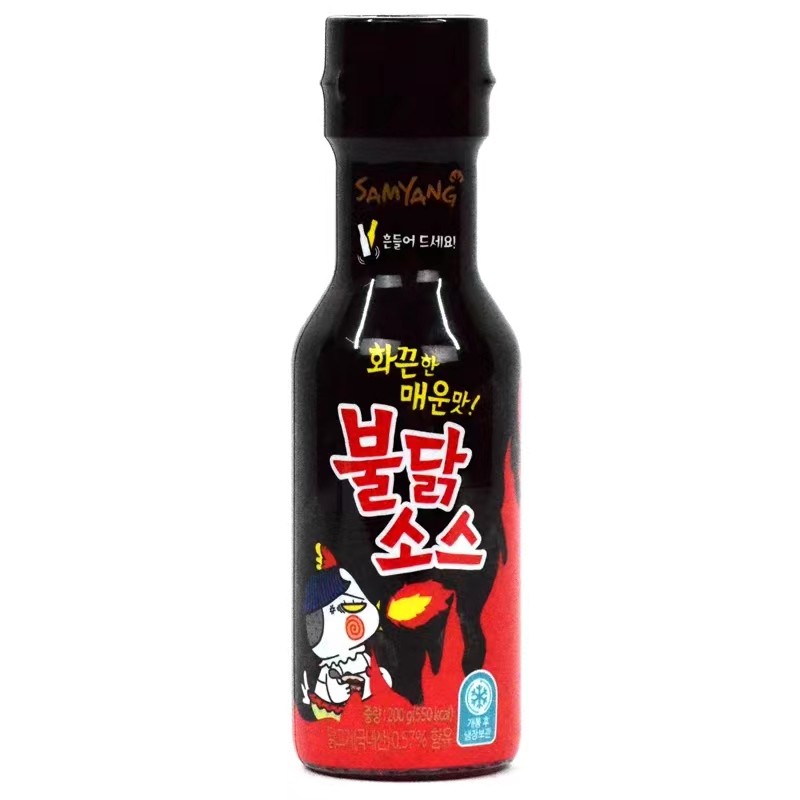 Double Spicy Korean Buldak Sauce Hot Chicken Flavor Sauce  Premium Chilli Sauce