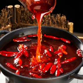 Factory Wholesale Sichuan-Style Hot Pot Bottom Material for Hotpot Usage 200g