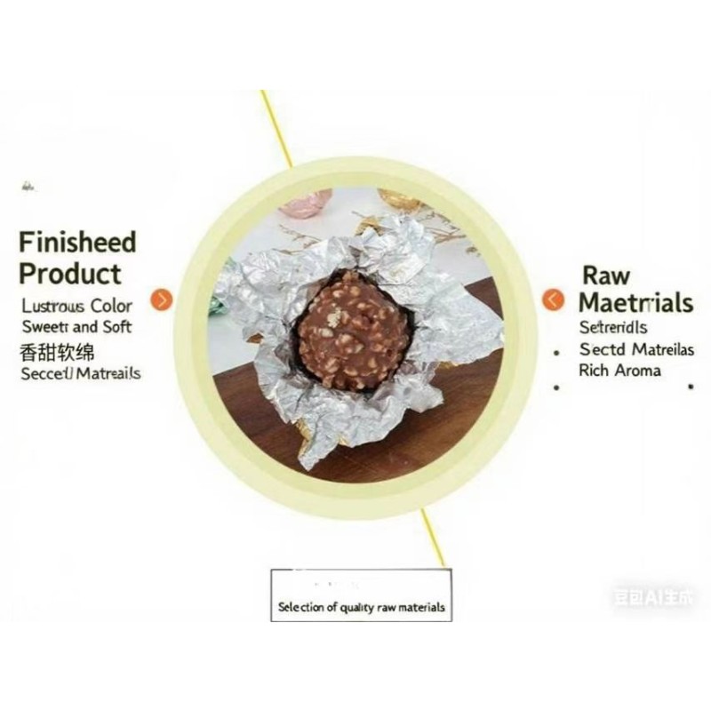 Black and White Chocolate Ball