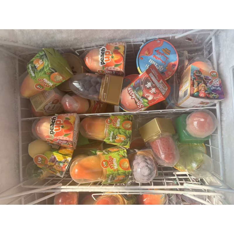 Halal Certified Mango Flavor Ice Cream Popular Fruit-Flavored in Box Packaging